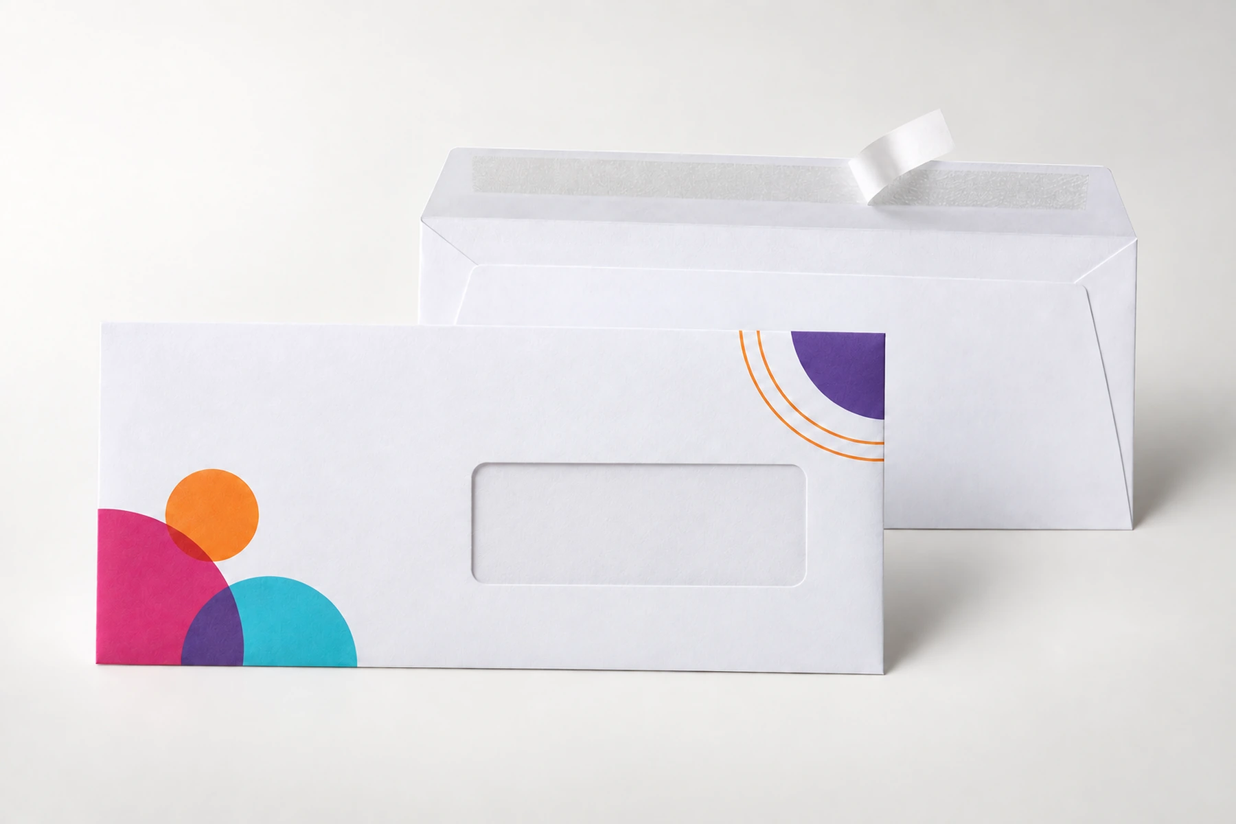 Buste personalizzate con finestra