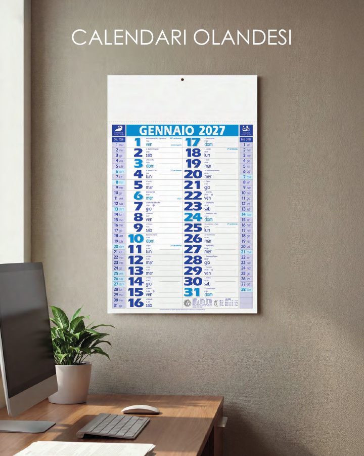 Anteprima della prima pagina del catalogo Calendari olandesi